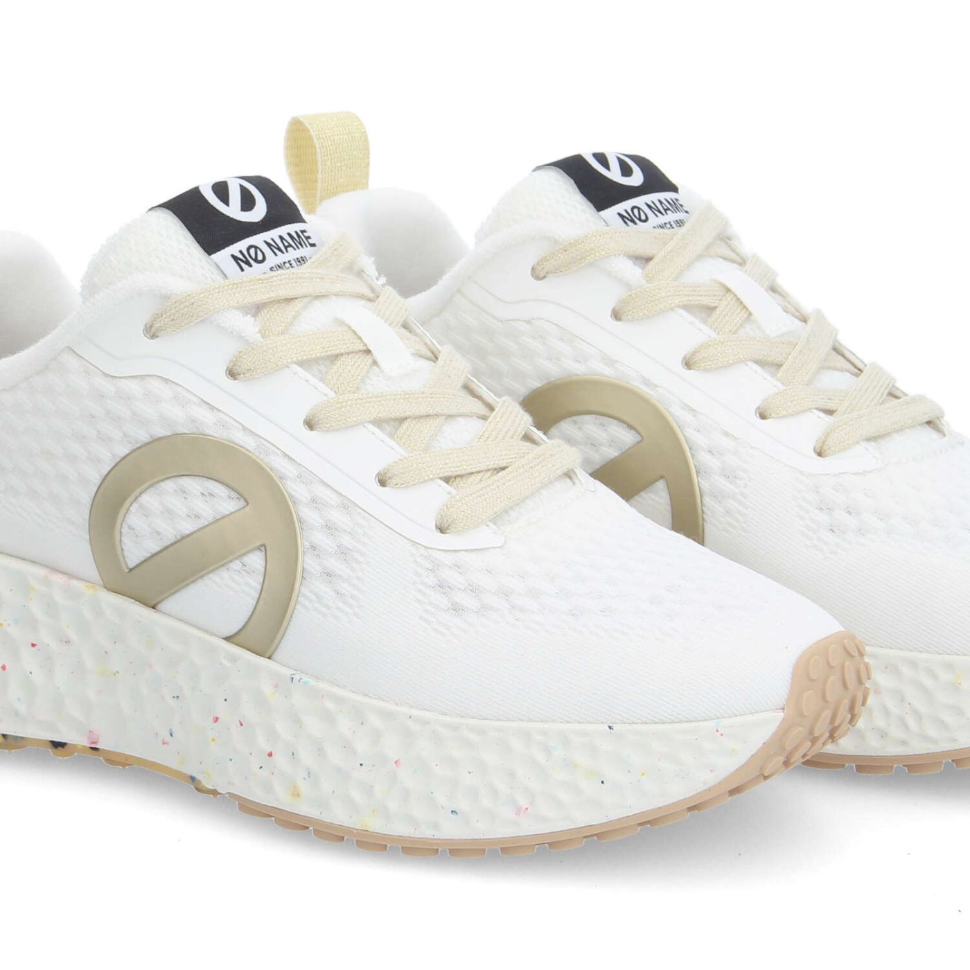 CARTER FLY W - MESH RECYC/SIDE - BLANC/OR